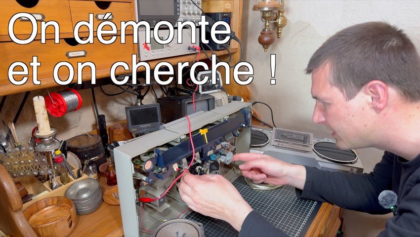 Boombox Sharp : ouverture et investigations